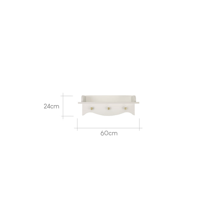 CuddleCo Clara Shelf - Cashmere/Ash