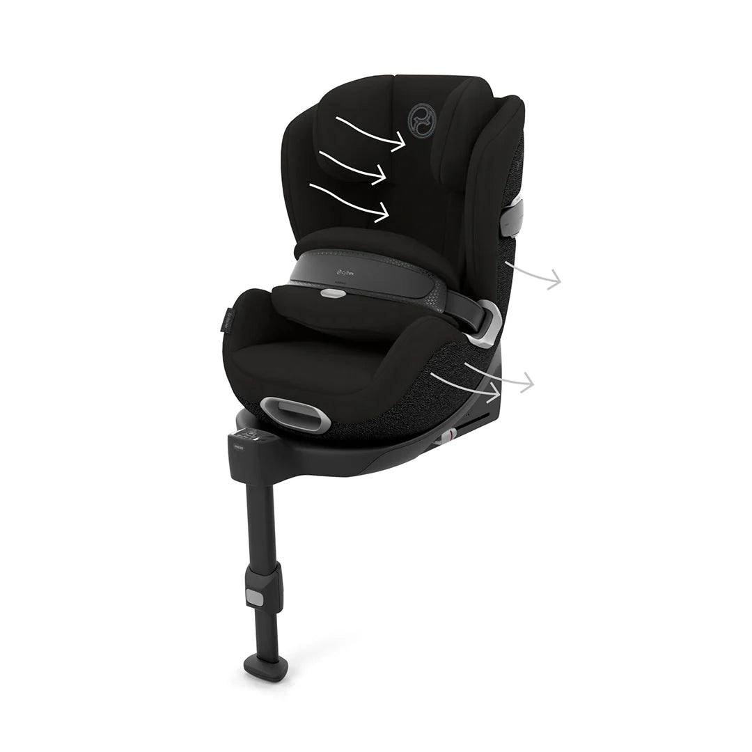 Cybex Anoris T2 i-Size Car Seat - Sepia Black