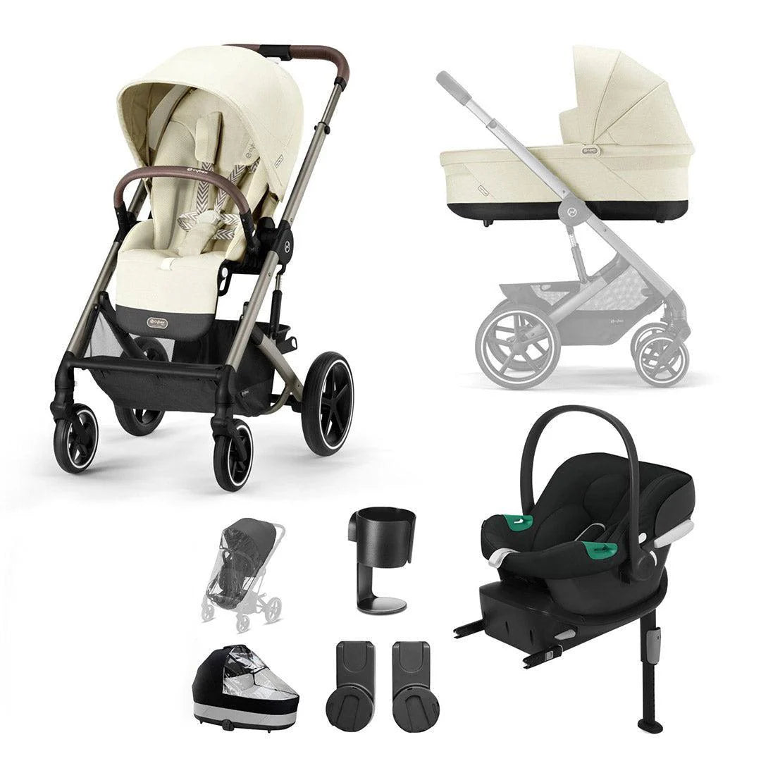 Cybex Balios S Lux Comfort Bundle - Seashell Beige