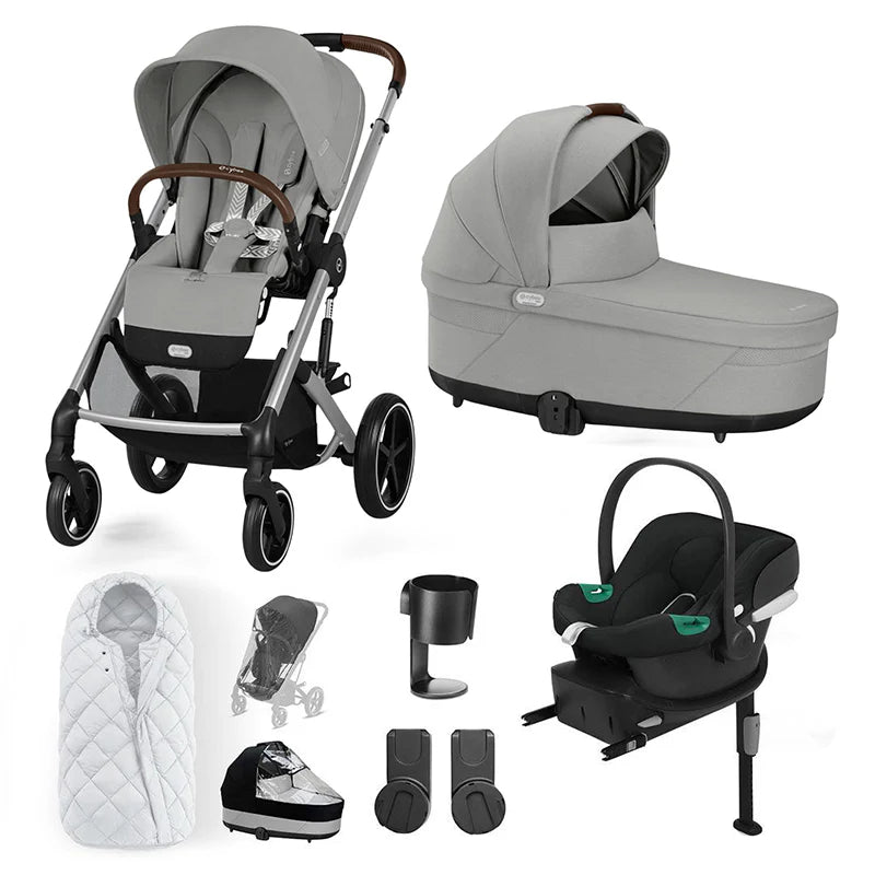 Cybex Balios S Lux Comfort Bundle - Stone Grey