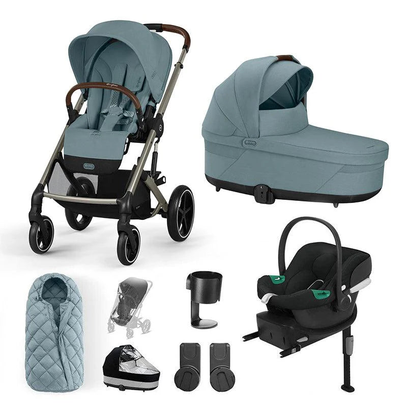 Cybex Balios S Lux Comfort Bundle - Stormy Blue