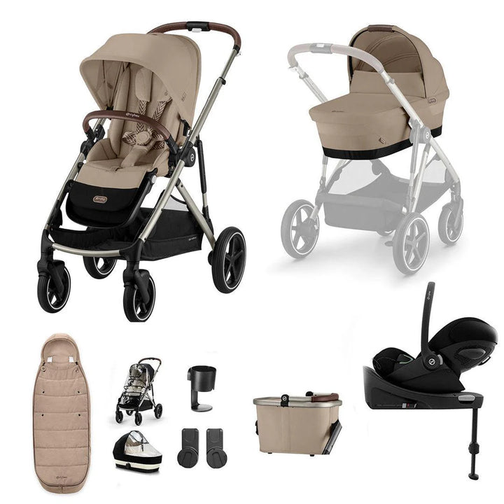Cybex Gazelle S Cloud G Bundle - Almond Beige