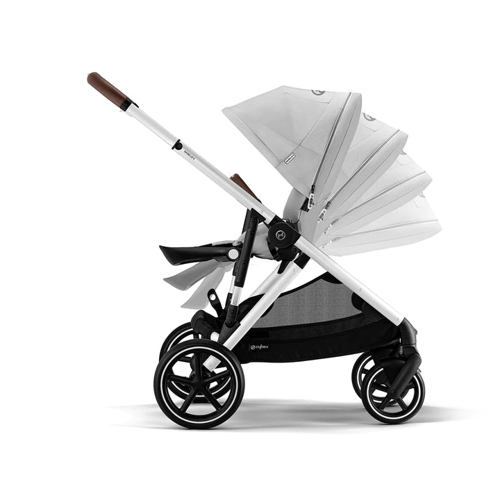 Cybex Gazelle S Double Pushchair- Lava Grey