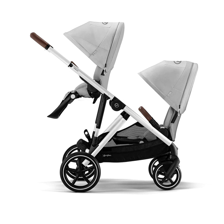 Cybex Gazelle S Twin Pushchair- Lava Grey