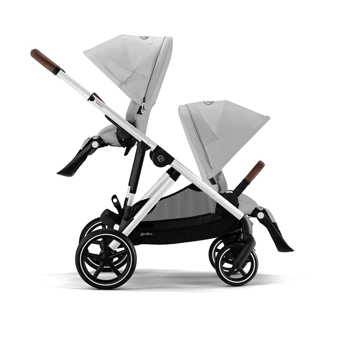 Cybex Gazelle S Twin Pushchair- Lava Grey