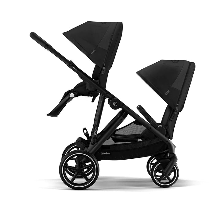 Cybex Gazelle S Twin Pushchair- Moon Black