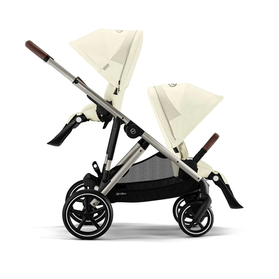 Cybex Gazelle S Twin Pushchair- Seashell Beige