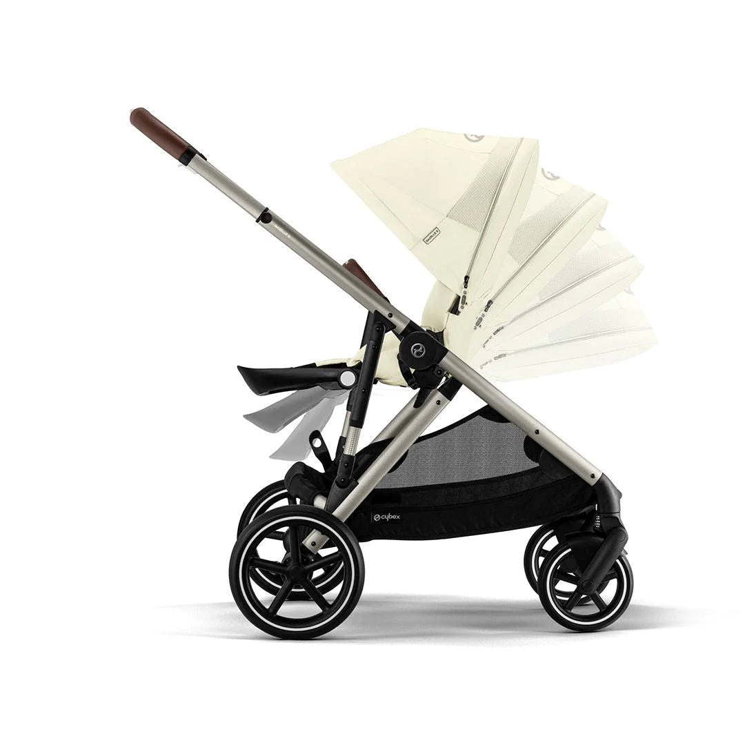 Cybex Gazelle S Double Pushchair- Seashell Beige