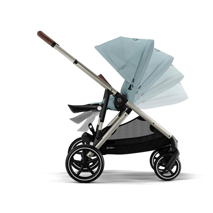 Cybex Gazelle S Double Pushchair- Stormy Blue