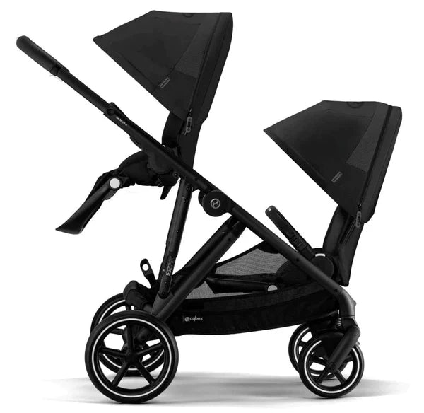 Cybex Gazelle S Twin (2 seats) 10 Piece Cloud T Bundle - Moon Black