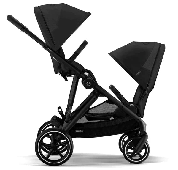 Cybex Gazelle S Twin (2 seats) 10 Piece Cloud T Bundle - Moon Black