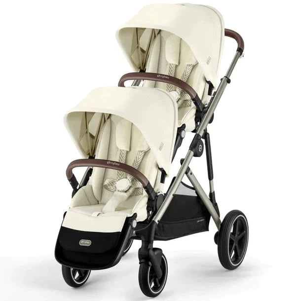 Cybex Gazelle S Twin (2 seats) Bundle - Seashell Beige