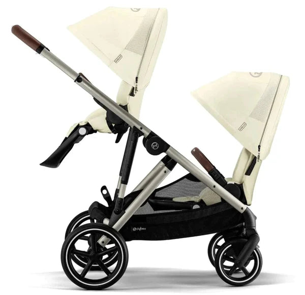 Cybex Gazelle S Twin (2 seats) Bundle - Seashell Beige