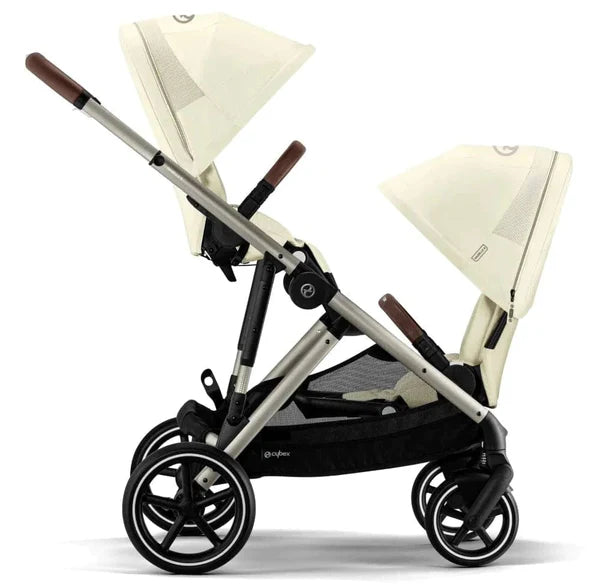 Cybex Gazelle S Twin (2 seats) Bundle - Seashell Beige