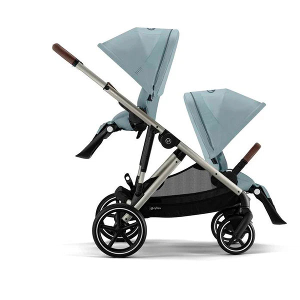 Cybex Gazelle S Twin (2 seats) 10 Piece Cloud T Bundle - Sky Blue