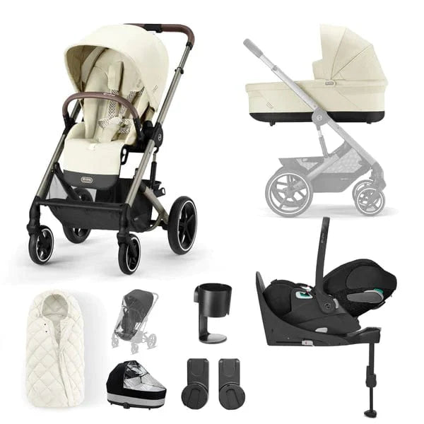 Cybex Balios S Lux Cloud T Bundle - Seashell Beige