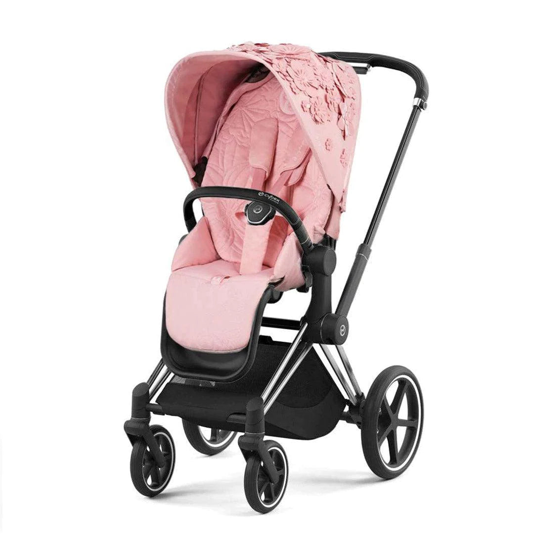 Cybex Priam Pushchair - Simply Flower Pink