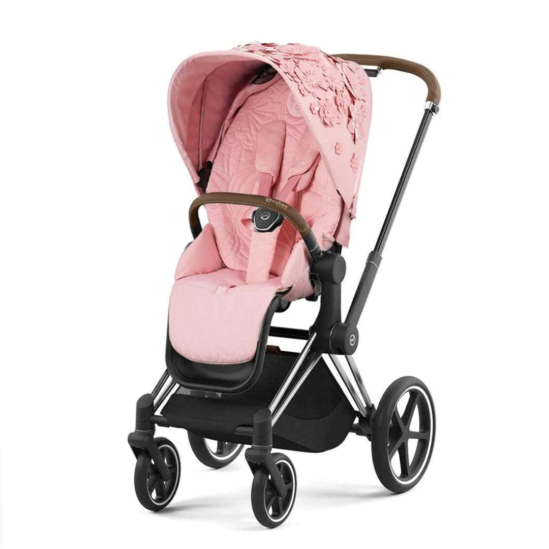 Cybex Priam Pushchair Simply Flower Pink Baby Nest