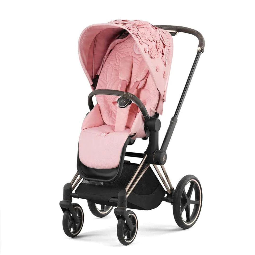 Cybex Priam Pushchair Simply Flower Pink Baby Nest