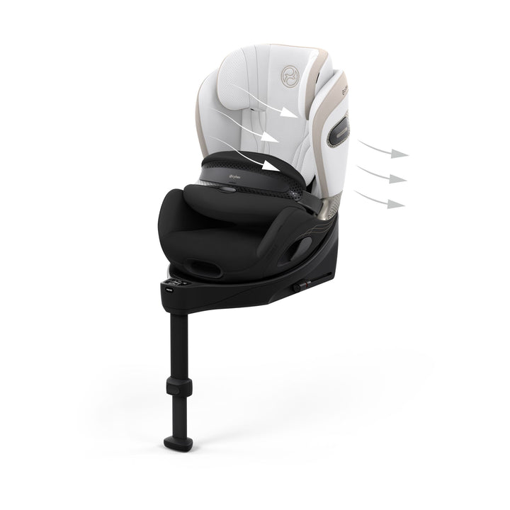 Cybex Anoris Si Style i-Size Car Seat - Off White