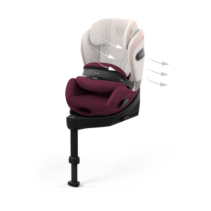 Cybex Anoris Si Style i-Size Car Seat - Quartz Pink