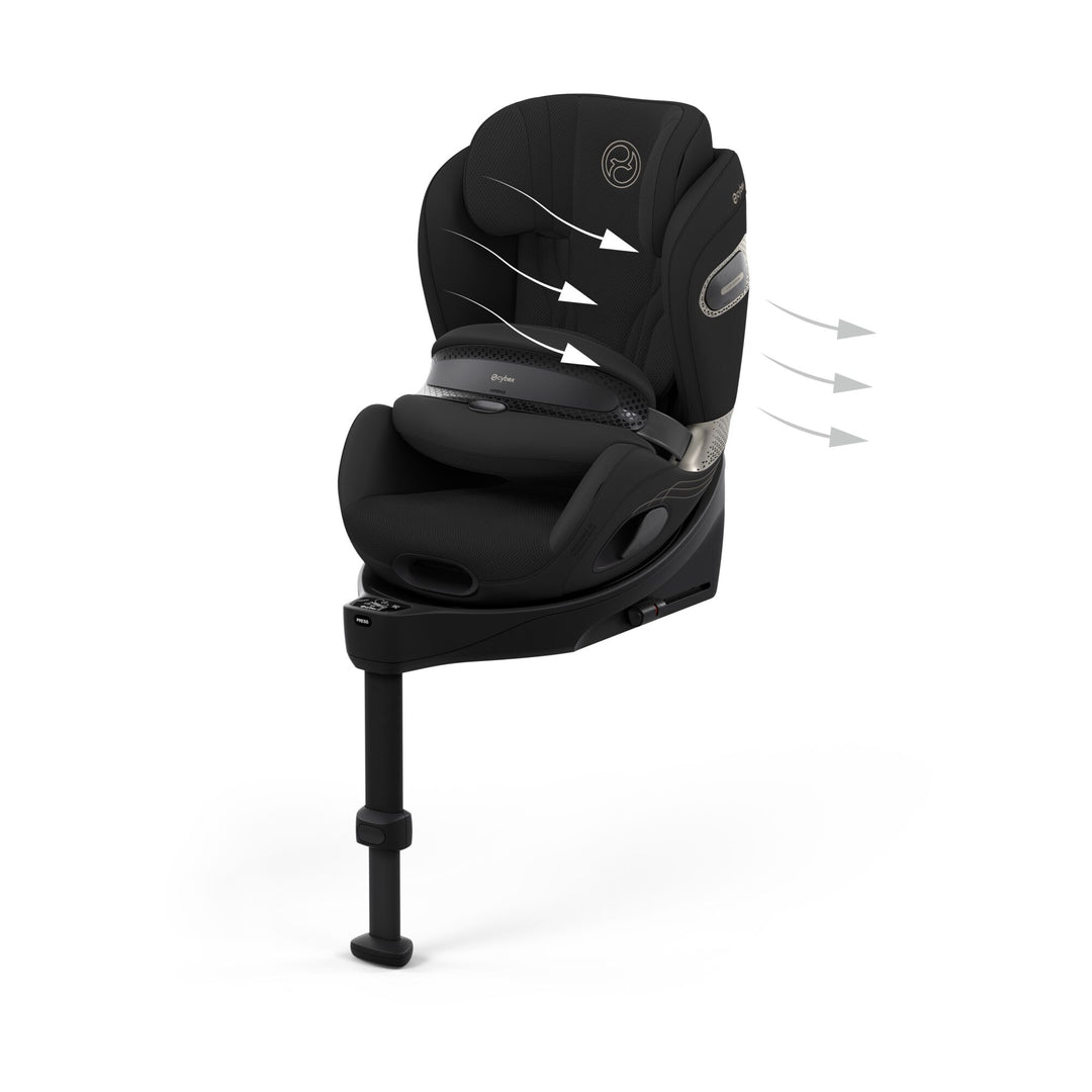 Cybex Anoris Si Style i-Size Car Seat - Sepia Black