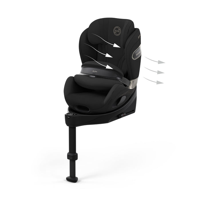 Cybex Anoris Si Style i-Size Car Seat - Sepia Black