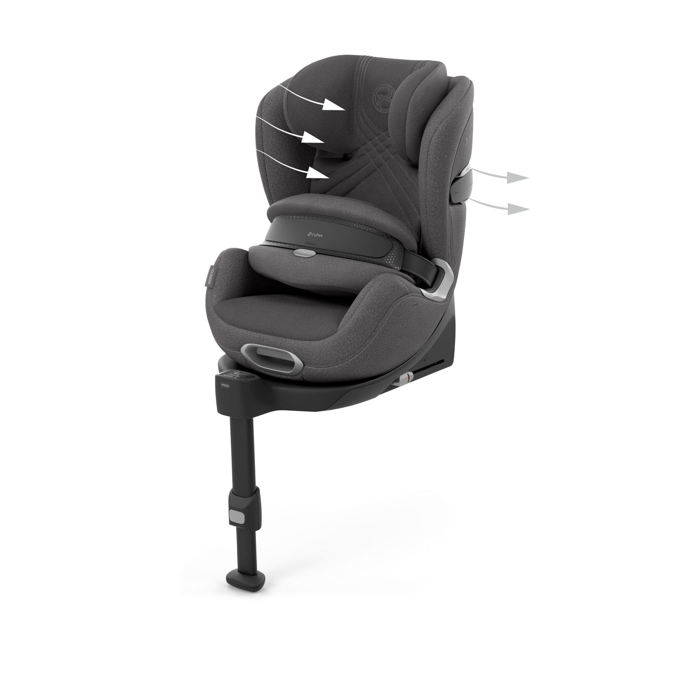 Cybex Anoris T2 i-Size Plus Car Seat - Mirage Grey