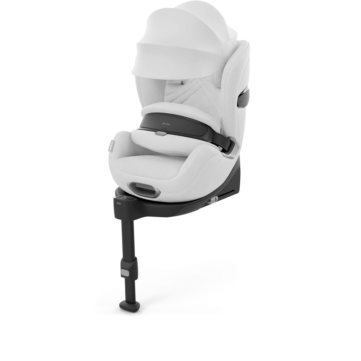 Cybex Anoris T2 i-Size Plus Car Seat - Platinum White