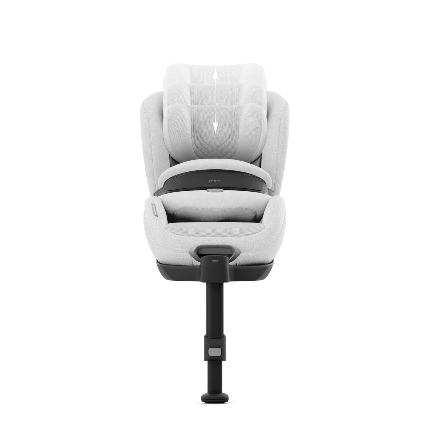 Cybex Anoris T2 i-Size Plus Car Seat - Platinum White