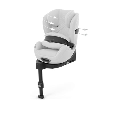 Cybex Anoris T2 i-Size Plus Car Seat - Platinum White