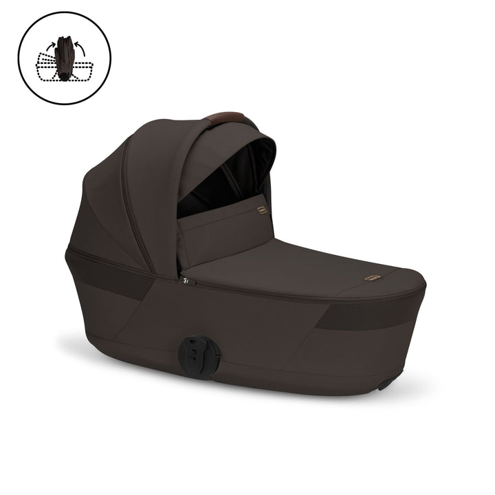 Cybex Balios + Fold Cot Accessory Bundle - Chocolate Brown