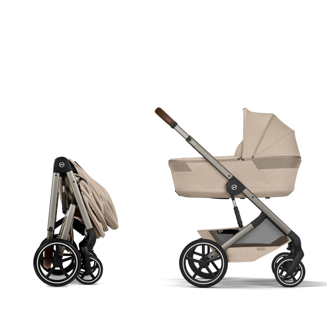 Cybex Balios S Lux Pushchair incl. Foldable Carry Cot - Almond Beige