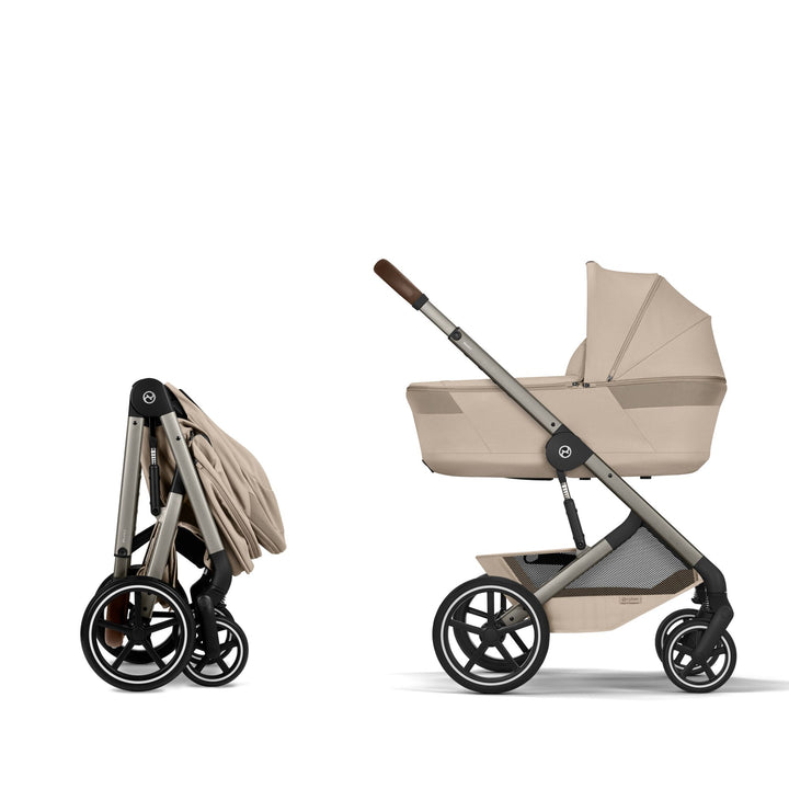 Cybex Balios S Lux Pushchair incl. Foldable Carry Cot - Almond Beige