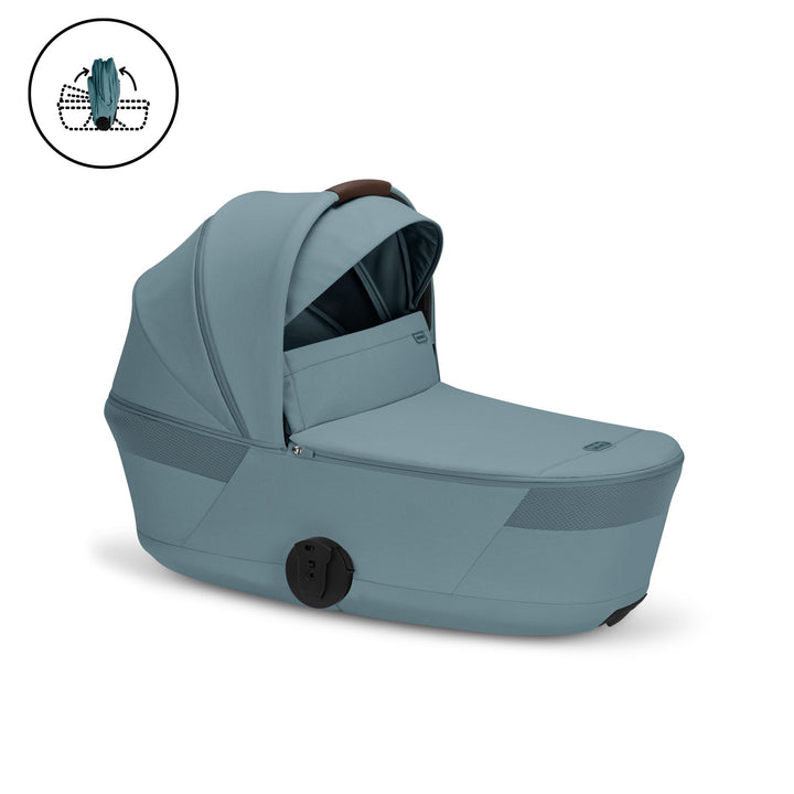 Cybex Balios S Lux Pushchair incl. Foldable Carry Cot - Stormy Blue