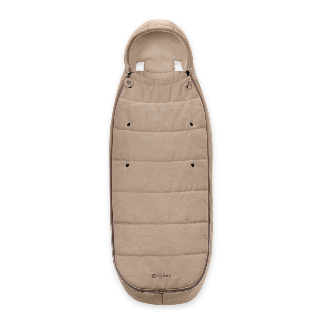Cybex Balios + Fold Cot Ultimate Travel System Bundle - Almond Beige