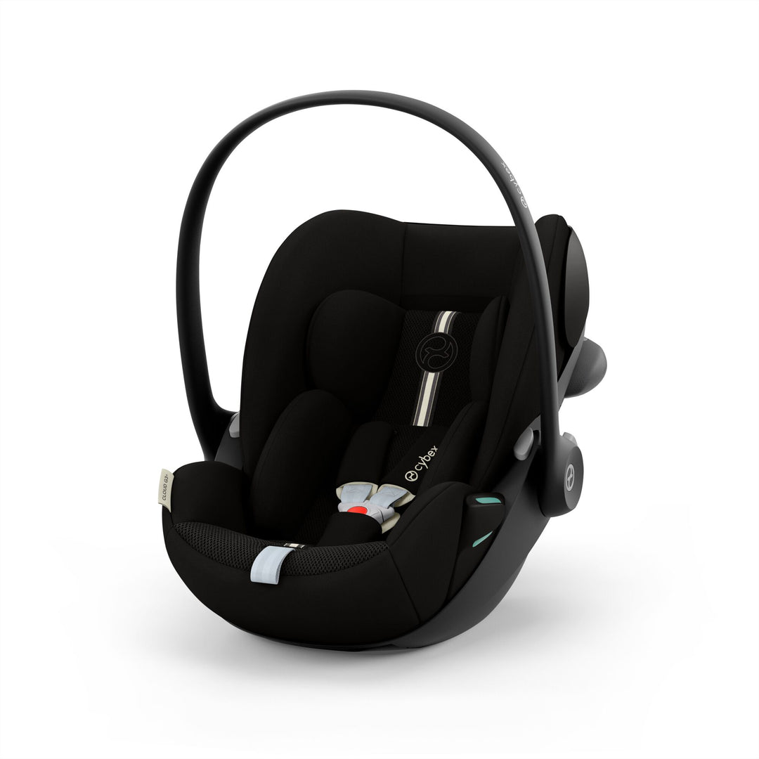 Cybex Balios + Fold Cot Ultimate Travel System Bundle - Moon Black