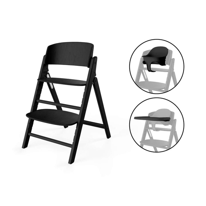 Cybex Click & Fold 3 in 1 Set - Stunning Black