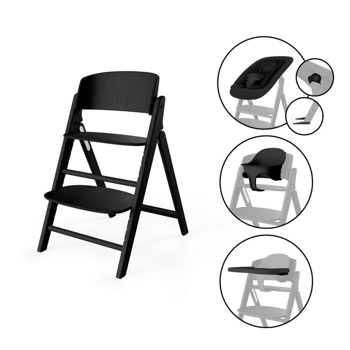 Cybex Click & Fold 4 in 1 Set - Stunning black