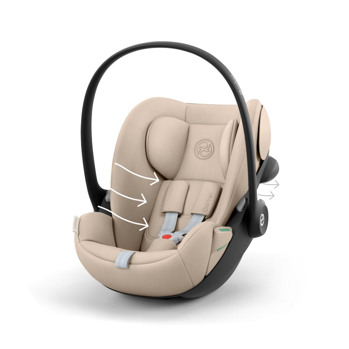 Cybex Cloud G3 i-Size Car Seat - Almond Beige