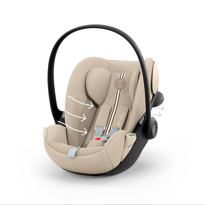 Cybex Cloud G3 i-Size Plus Car Seat - Almond Beige