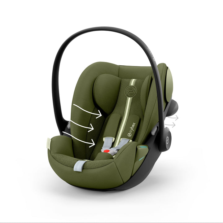 Cybex Cloud G3 i-Size Plus Car Seat - Moss Green