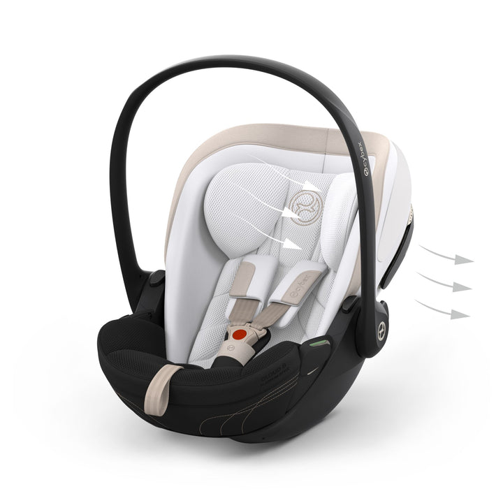 Cybex Cloud S Style i-Size Car Seat - Off White