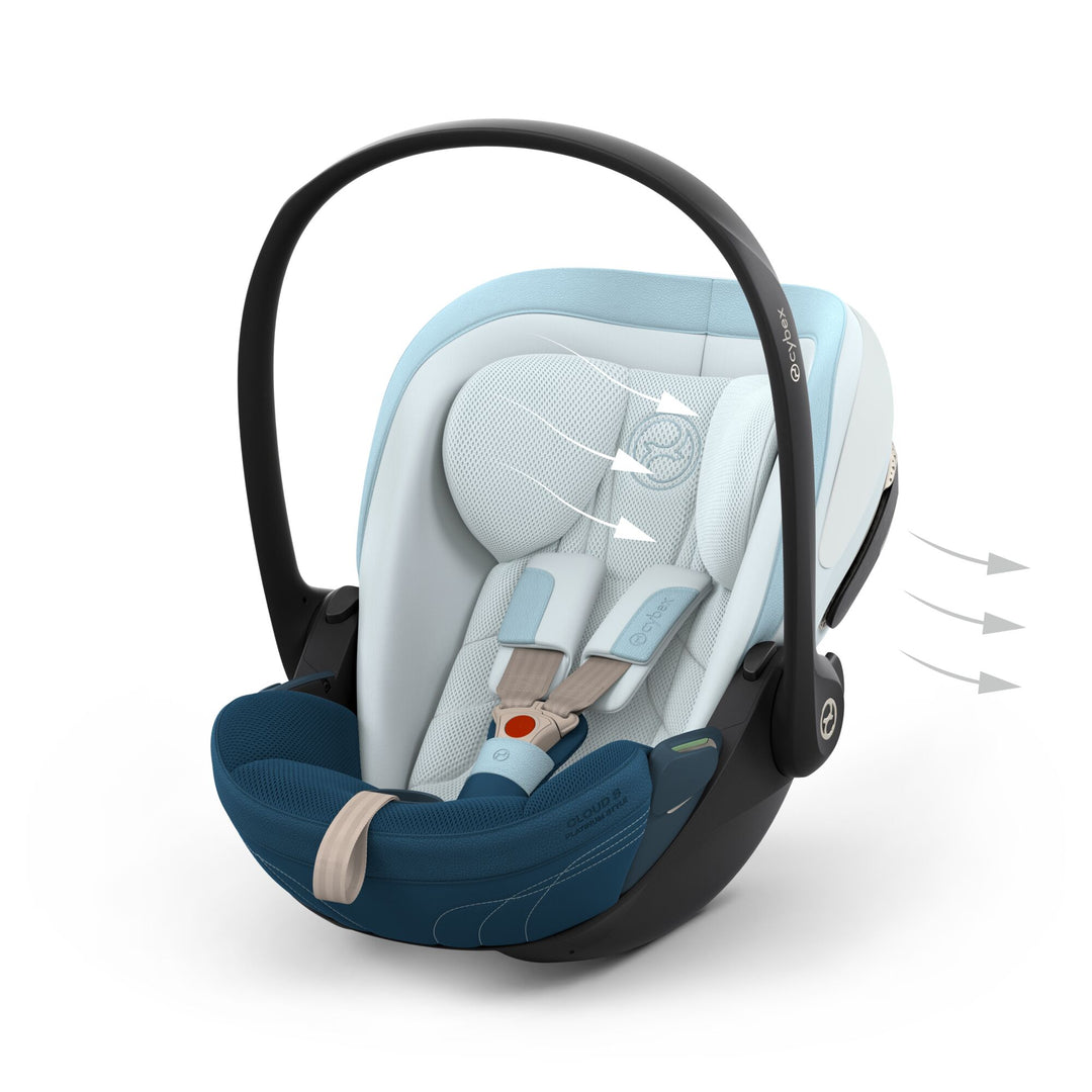 Cybex Cloud S Style i-Size Car Seat - Opal Blue