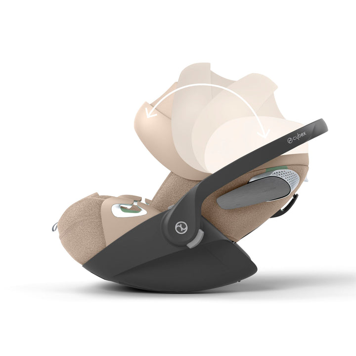 Cybex Cloud T Plus i-Size Car Seat - Cozy Beige