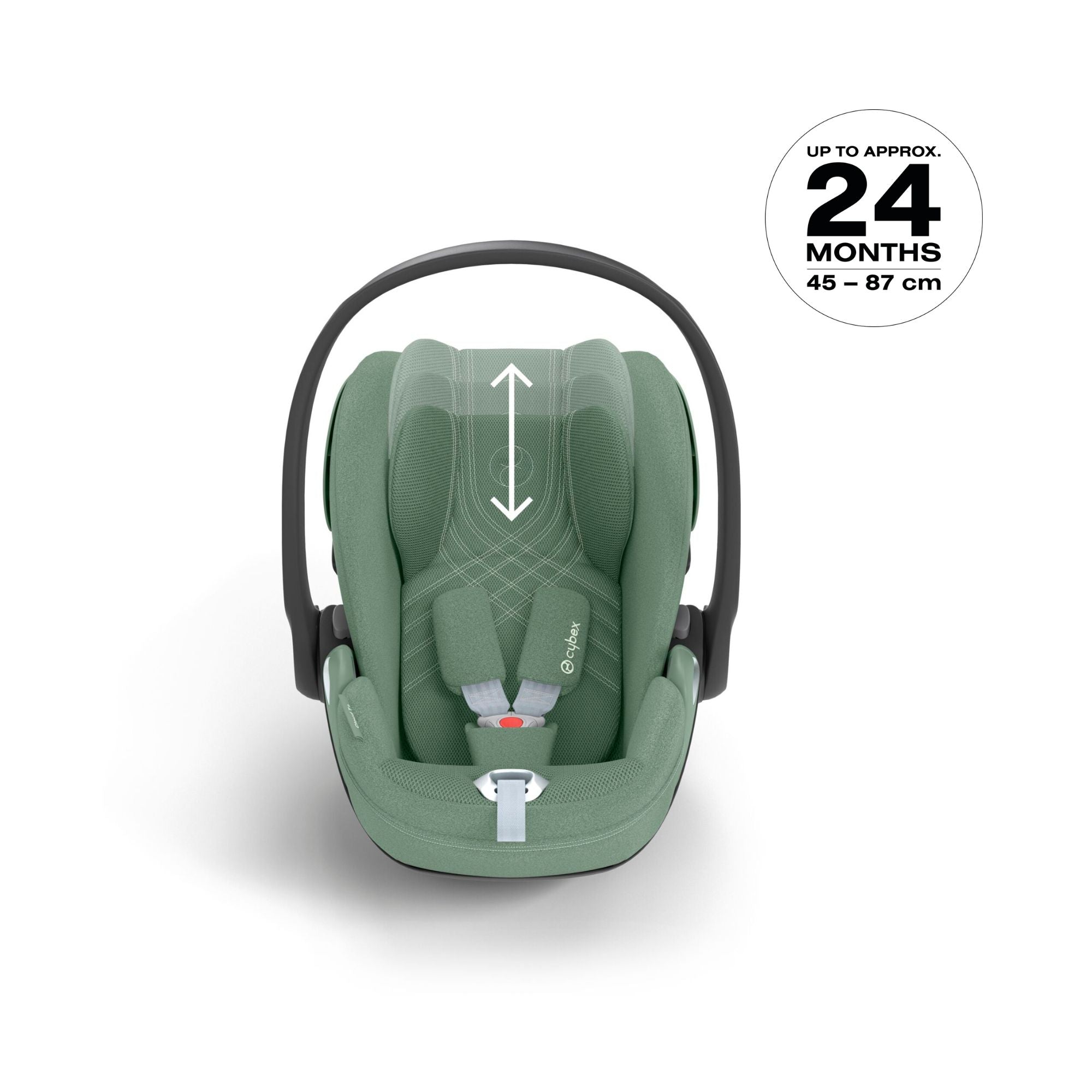 Cybex Cloud T i-Size Plus Car Seat & Base T Isofix Base - Leaf