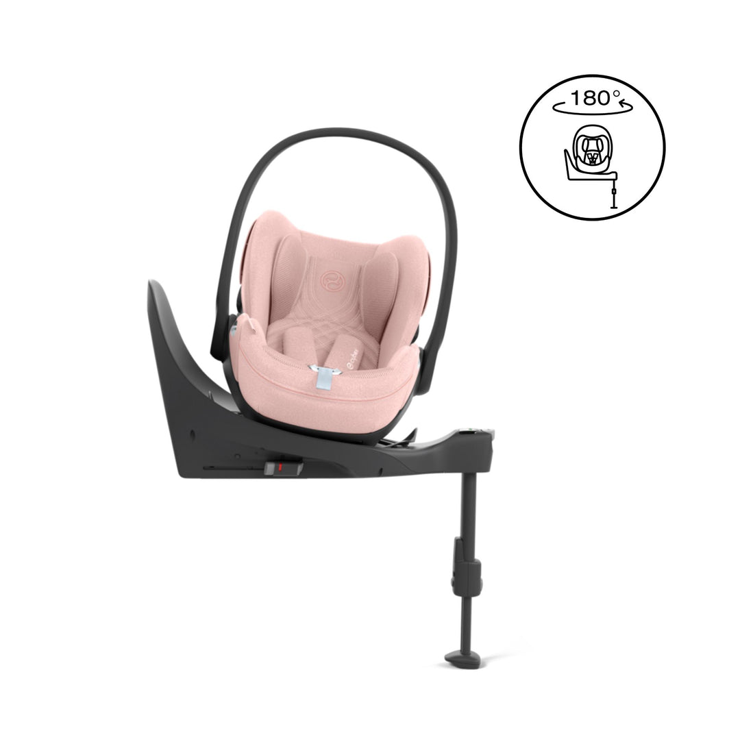 Cybex Mios Style Ultimate Bundle - Peach Pink & Chrome Brown Frame