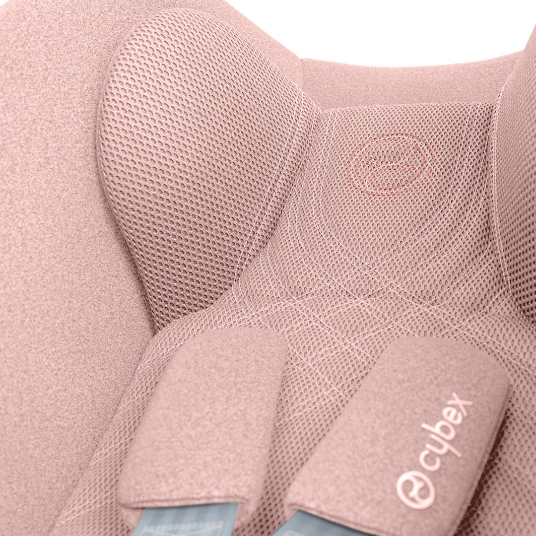 Cybex PRIAM Style Ultimate Bundle - Peach Pink & Chrome Brown Frame