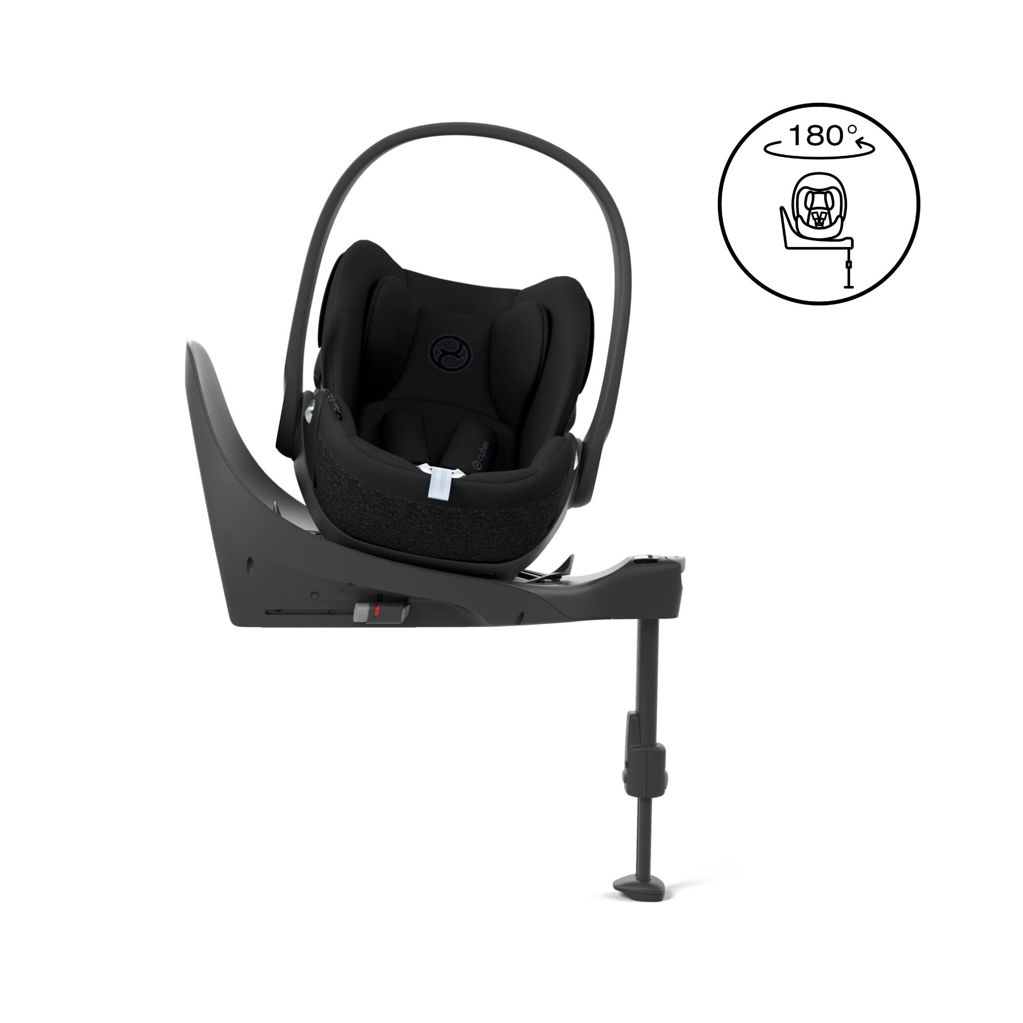 Cybex Cloud T i-Size Car Seat & Base T Isofix Base - Sepia Black