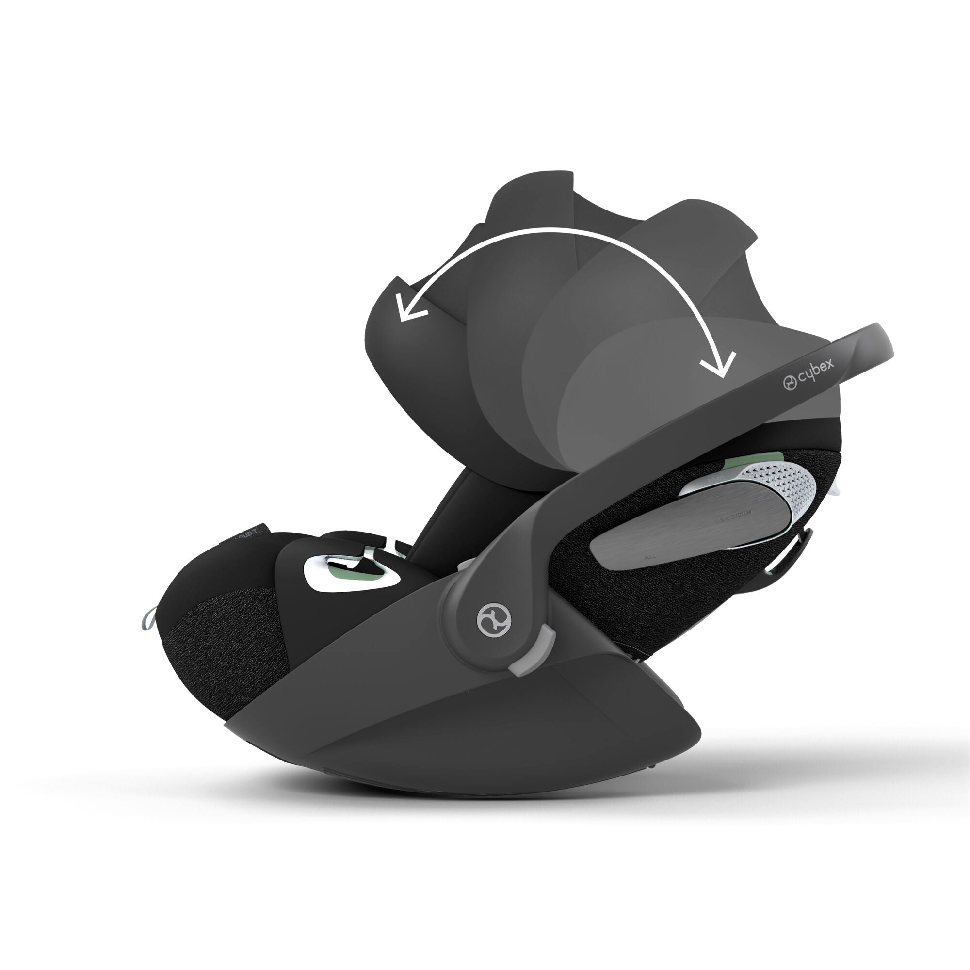 Cybex Cloud T i-Size Car Seat & Base T Isofix Base - Sepia Black